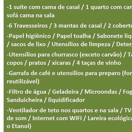 Villa Da Serra Chale Ibitipoca - 700M Do Centrinho Conceição da Ibitipoca Eksteriør bilde